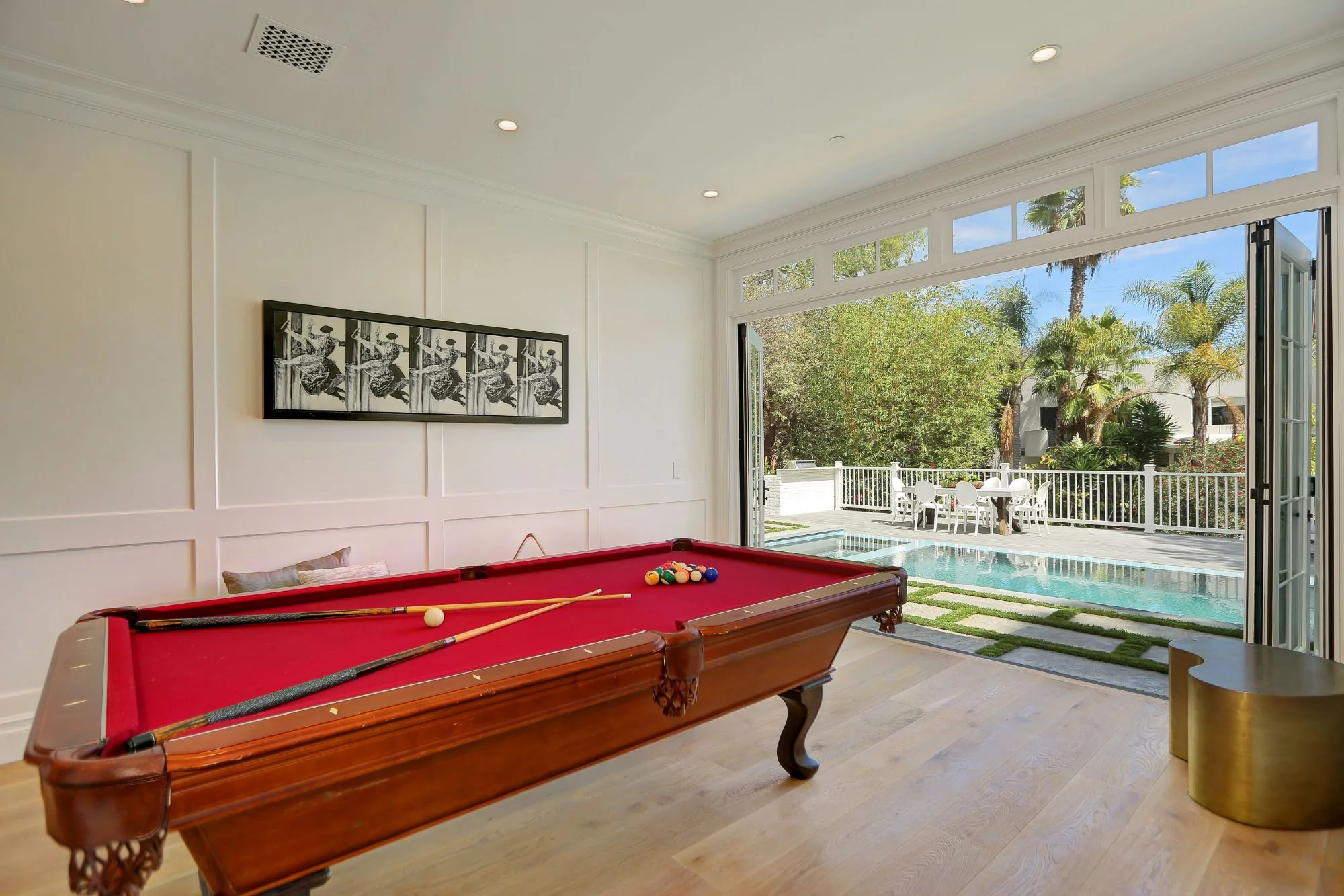 Monument Residence — pool table