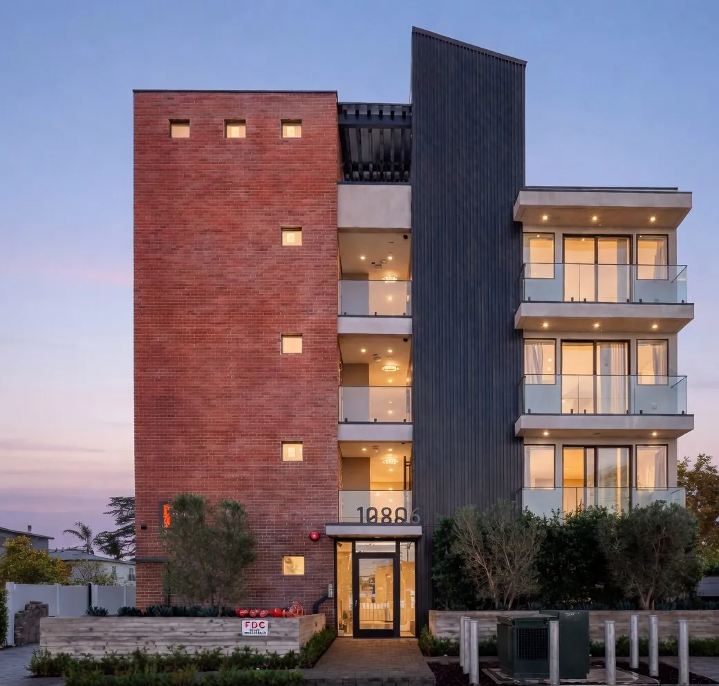 10806 Blix Street — dusk_facade